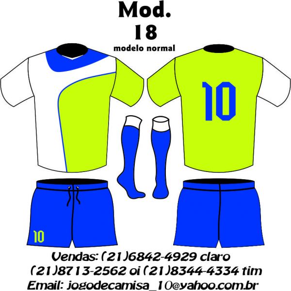 KITS EUROPEU MOD 18