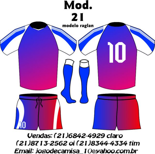 KITS EUROPEU DEGRADÊ MOD 21